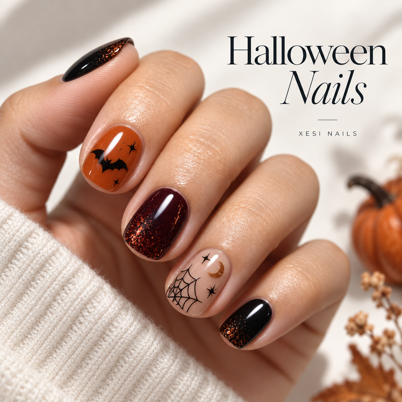 Halloween Press On Nails